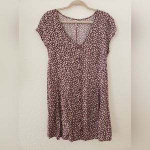 Mudd 90's / 2000's floral skater swing mini dess